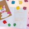 DIY-Bastelset „Einhorn“- Klappkarte | Einladungen selber basteln 