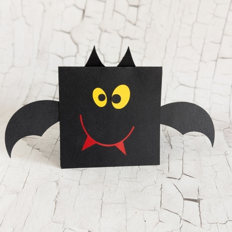 DIY-Bastelset „Fledermaus“ | Einladungskarten selber basteln 