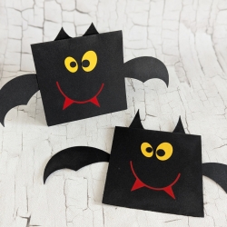 DIY-Bastelset „Fledermaus“ | Einladungskarten selber basteln 