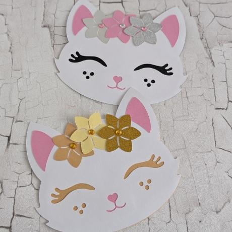 DIY-Bastelset „Katze“ | Einladungskarten selber basteln 
