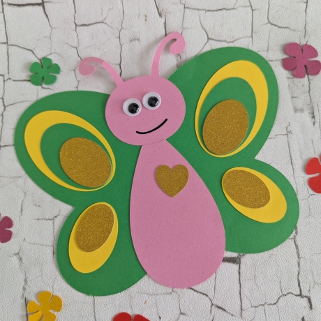 DIY-Bastelset „Schmetterling“ | Einladungskarten selber basteln 