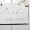 Schild Bathroom Shabby Chic Holz