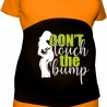 größenverstellbares Bauchband mit DON´T TOUCH THE BUMP