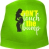 größenverstellbares Bauchband mit DON´T TOUCH THE BUMP