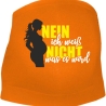 größenverstellbares Bauchband NEIN ICH WEIß NICHT WAS ES WIRD