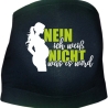 größenverstellbares Bauchband NEIN ICH WEIß NICHT WAS ES WIRD