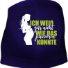 größenverstellbares Bauchband ICH WEIß NICHT WIE DAS PASSIEREN KO