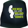 größenverstellbares Bauchband ICH WEIß NICHT WIE DAS PASSIEREN KO