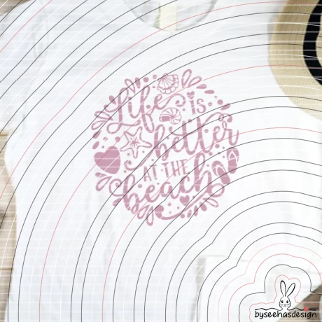 Beach Plotterdatei SVG DXF