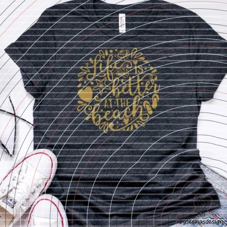 Beach Plotterdatei SVG DXF