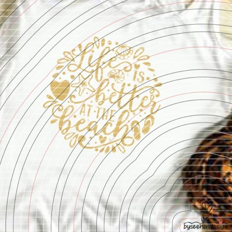 Beach Plotterdatei SVG DXF