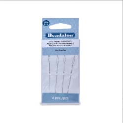 Feine Klappaugen Fädel Nadeln