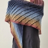 Dreieckstuch, Glitzertuch, Handgestrickt