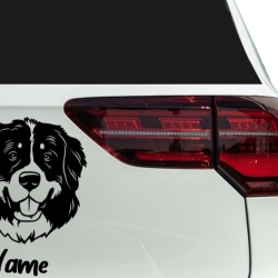 Aufkleber Hund Bernersennen