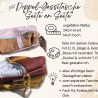 Seite an Seite: individ. Doppel-Gassitasche | Leckerli + Alltag