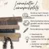 Leinen-Halter aus Holzklötzchen