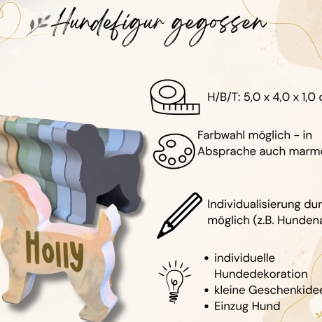 Hunde gegossen