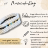 Dein Wort als Ring - individueller Morsecode-Ring breit (Peyote)
