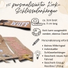 Kork-Begleiter: personalisierbare Schlüsselanhänger aus Korkstoff