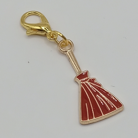 Besen Clip Anhänger Bettelarmband Halloween Charm