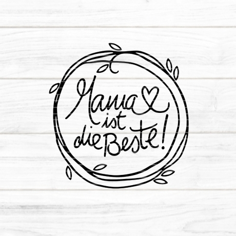 Beste Mama Plotterdatei SVG DXF FCM