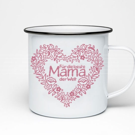 Beste Mama der Welt Plotterdatei SVG DXF FCM