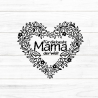 Beste Mama der Welt Plotterdatei SVG DXF FCM