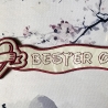 Stickdatei 3D-Anhänger BESTER OPA, 3D-Stick, Lesezeichen
