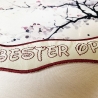 Stickdatei 3D-Anhänger BESTER OPA, 3D-Stick, Lesezeichen