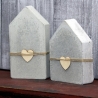 2er Set  Betonhaus  16 und 13 cm