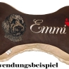 NEU Stickdatei Applikation Golden Doodle Chooper