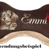 NEU Stickdatei Rauhaardackel Herkules Hund 