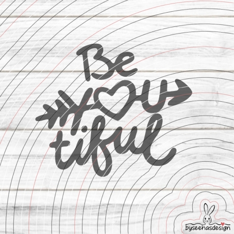 Beyoutiful Plotterdatei SVG DXF