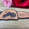 Stickdatei 3D-Anhänger BIKER ON TOUR, 3D-Stick, Lesezeichen