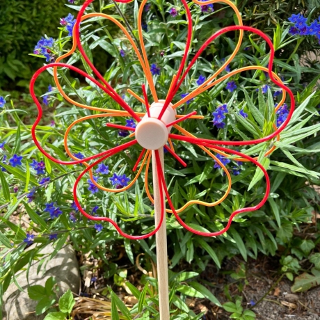 Dekorative Blume „Blütenzauber, Spitze/Runde Blütenform