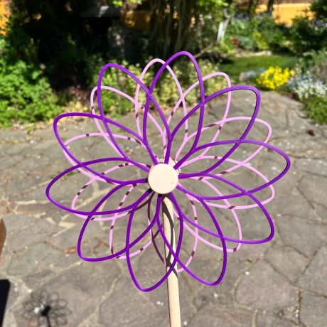 Dekorative Blume „Blütenzauber, Spitze/Runde Blütenform