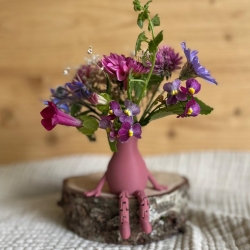 Vase mit Wackelbeinen, Kantenhocker, Mitbringsel, wasserdicht