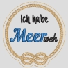 Ferberline Stickdatei Set ITH Untersetzer Meer 10x10