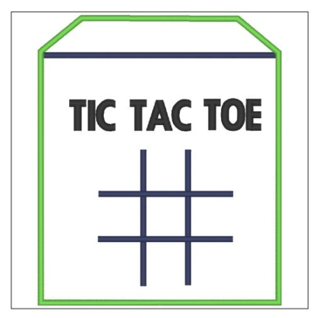 Ferberline Stickdatei ITH TTT Hülle ab 9x10