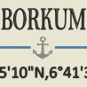 Ferberline Stickdatei Set maritime Koordinaten Set 1 ab 7x13