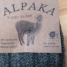 Alpaka Damen-/Herren Wintersocken, dick gestrickt, braun, neu