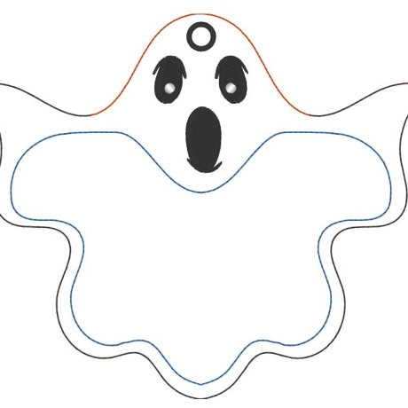 Ferberline Stickdatei ITH Füllobjekt Ghosti 13x16