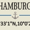 Ferberline Stickdatei Set maritime Koordinaten Set 2 ab 7x13