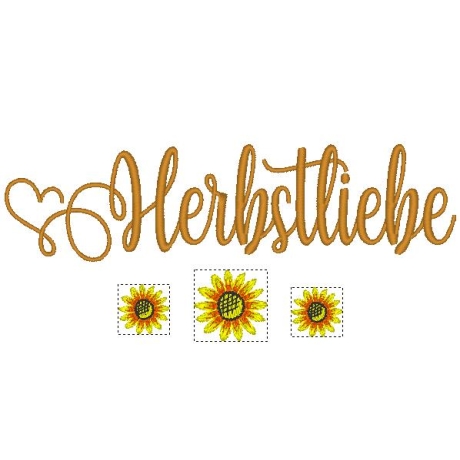 Ferberline Stickdatei Herbst & Herbstliebe in 10x10 und 13x18