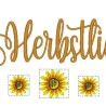 Ferberline Stickdatei Herbst & Herbstliebe in 10x10 und 13x18