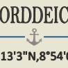 Ferberline Stickdatei Set maritime Koordinaten Set 2 ab 7x13