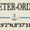 Ferberline Stickdatei Set maritime Koordinaten Set 2 ab 7x13