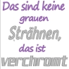 Ferberline Spruch und MugRug Strähnen/verchromt ab 10x10