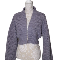 Cardigan, Damenjacke, Jacke, gehäkelt