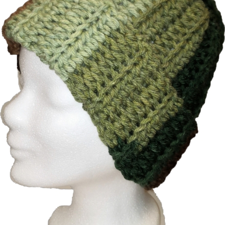Beanie, Mütze, Beanie-Mütze, handgehäkelt, Unisex 